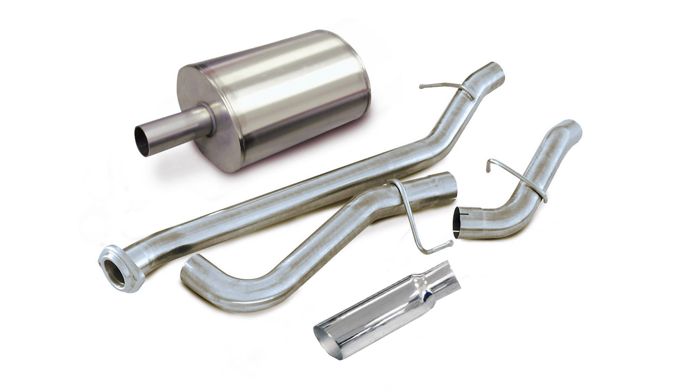 24260 3.0 Inch Cat-Back Sport Single Side Exit Exhaust 4.0 Inch Slash Cut Polished Tip 99-06 Silverado/Sierra 1500 Crew Cab/Short Bed/Extended Cab/Standard Bed 4.8L/5.3L V8 143.5 Inch WB Stainless Steel dB by Corsa Performance