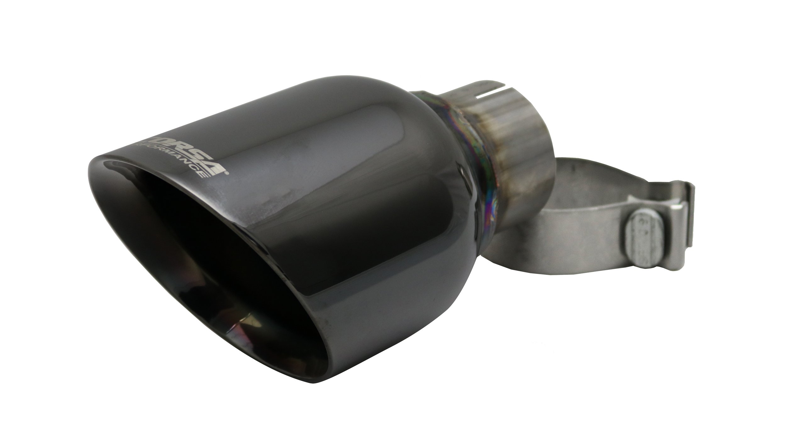 TK007BLK Single 4.5 Inch Black Pro-Series Tip (Clamp Included) 2.5 Inch Inlet Fits 11-Present Dodge Durango, 5.7L V8 (2 Required) Stainless Steel Corsa Performance