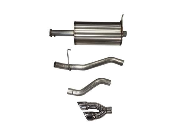 21036 2019 Ram 1500 V8 3.0 Inch Side Exit Catback Exhaust System with Twin 4.0 Inch Pro Series Tips Polished Sport Sound Level