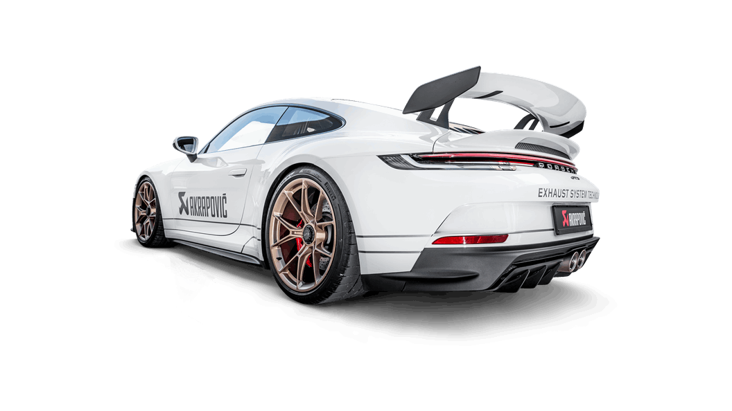 Akrapovic Titanium Slip-On Exhaust Race Line Porsche 992 GT3 2021+ - Image 2