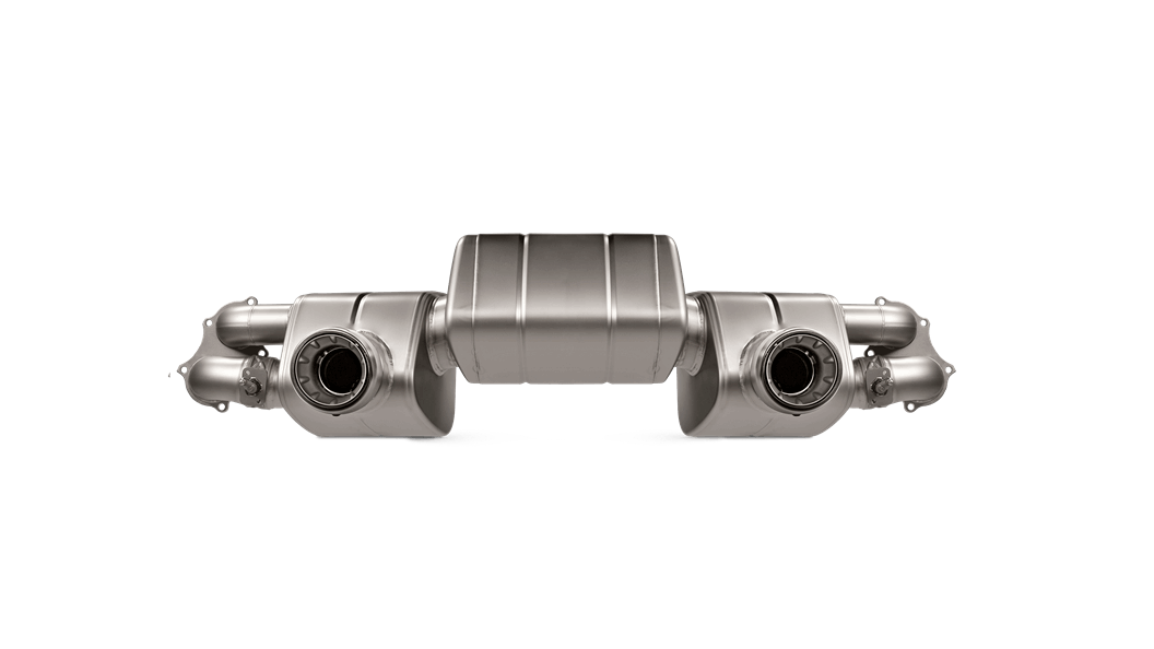 Akrapovic Slip-On Line Titanium Exhaust Porsche 718 Cayman GT4 And Spyder 2022