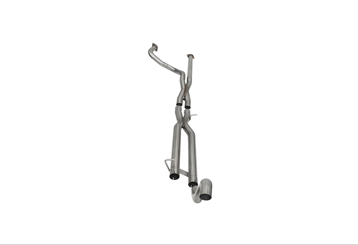 Corsa Muffler Delete Exhaust For 2021-2023 Ram TRX 21194 With No Tips