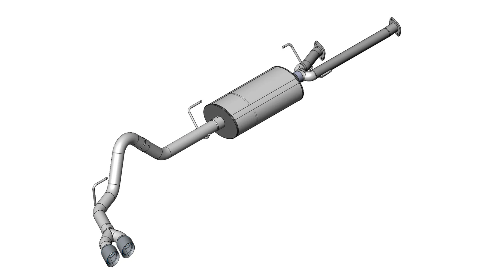 Corsa Sport 3 inch Cat-Back SSE 4.0 in Twin Tip 2011-2021 Tundra 5.7L 14916 Polished Tips