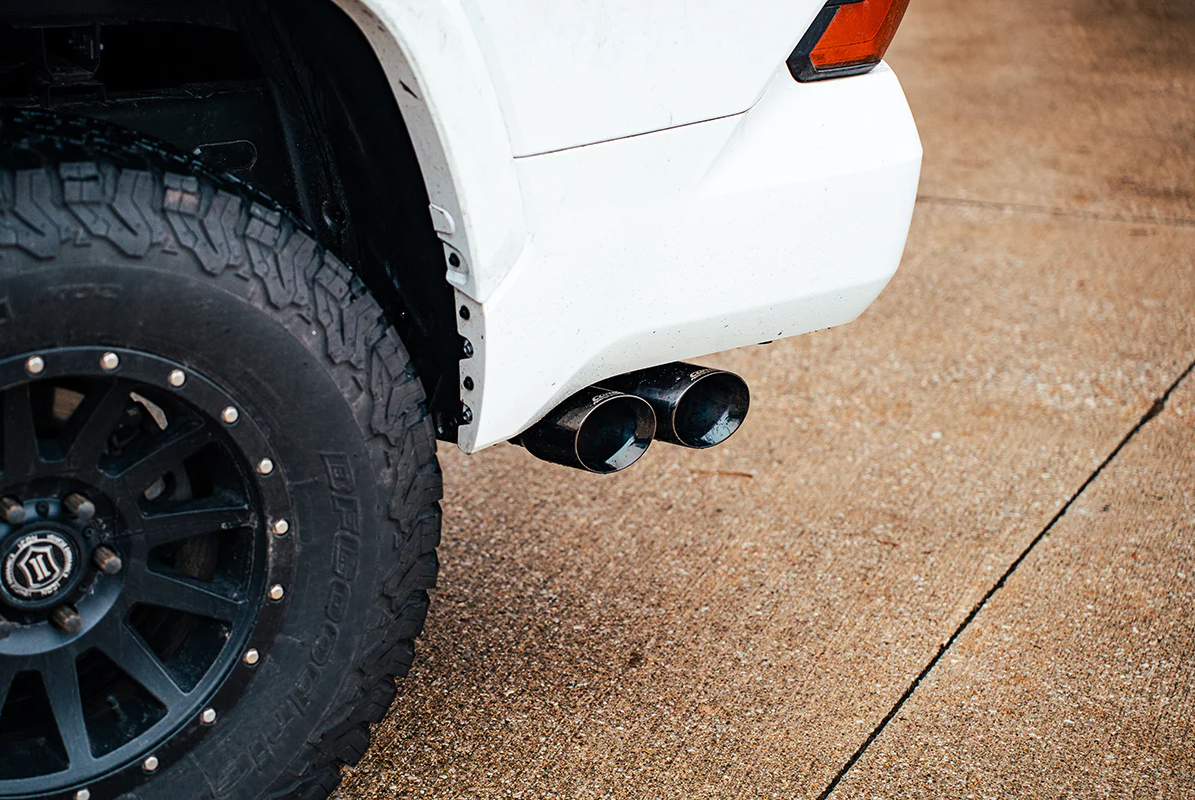 Corsa Sport Catback For 2022-2025 Tundra 3-4L V6 3 inch With 4 inch Gloss Black Twin Tips 21245blk - Image 2