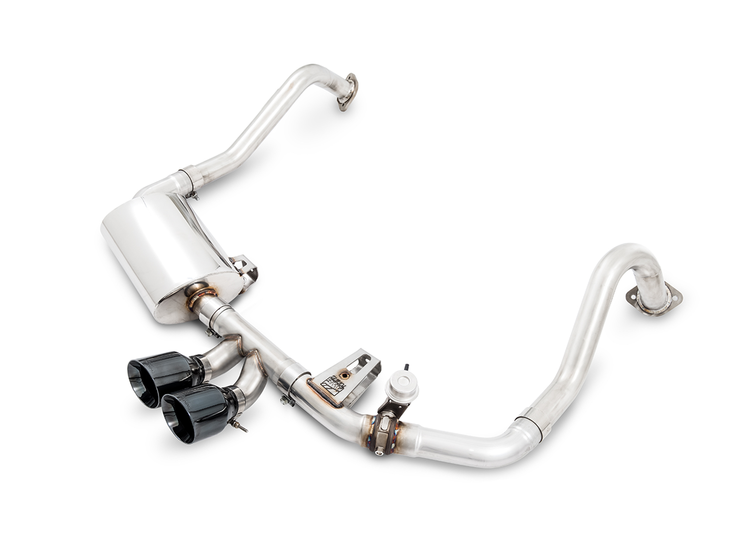 AWE SwitchPath™ Exhaust for Porsche 718 Boxster / Cayman (PSE Only) - Diamond Black Tips 3025-33020