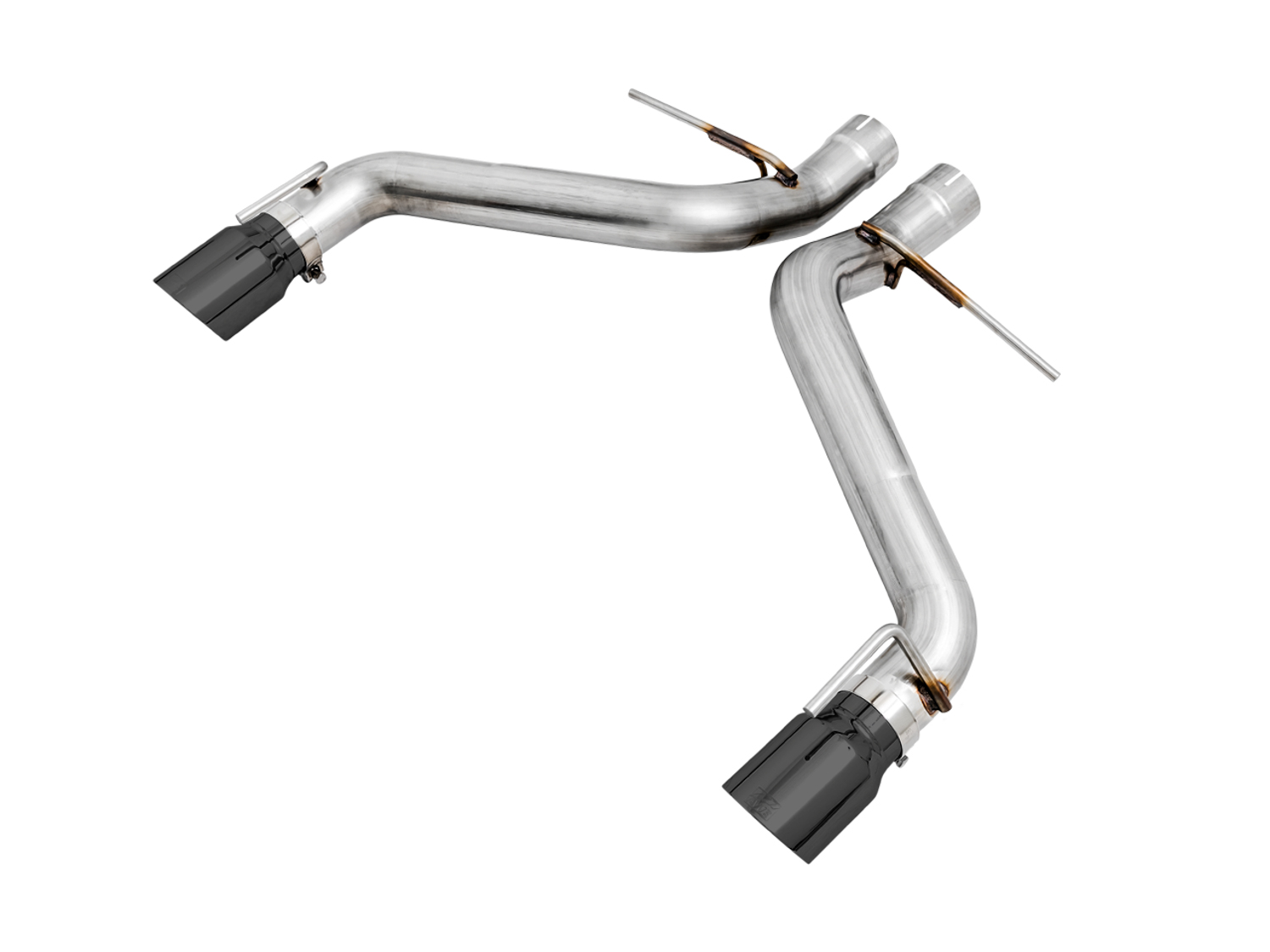 AWE Track Edition Axle-back Exhaust for Gen6 Camaro SS / LT1 - Diamond Black Tips (Dual Outlet) 3020-33053