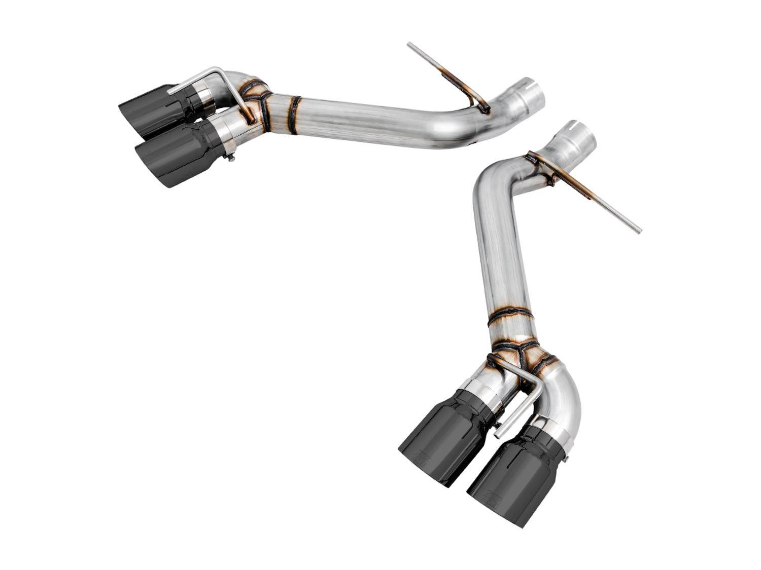 AWE Track Edition Axle-back Exhaust for Gen6 Camaro SS / ZL1 / LT1 - Diamond Black Tips (Quad Outlet) 3020-43075