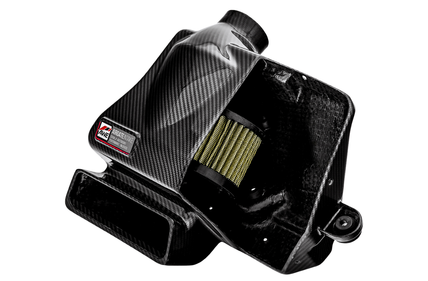 AWE AirGate™ Carbon Intake for Audi / VW MQB (1.8T / 2.0T) - Without Lid - CARB EO #D-832 2660-15026