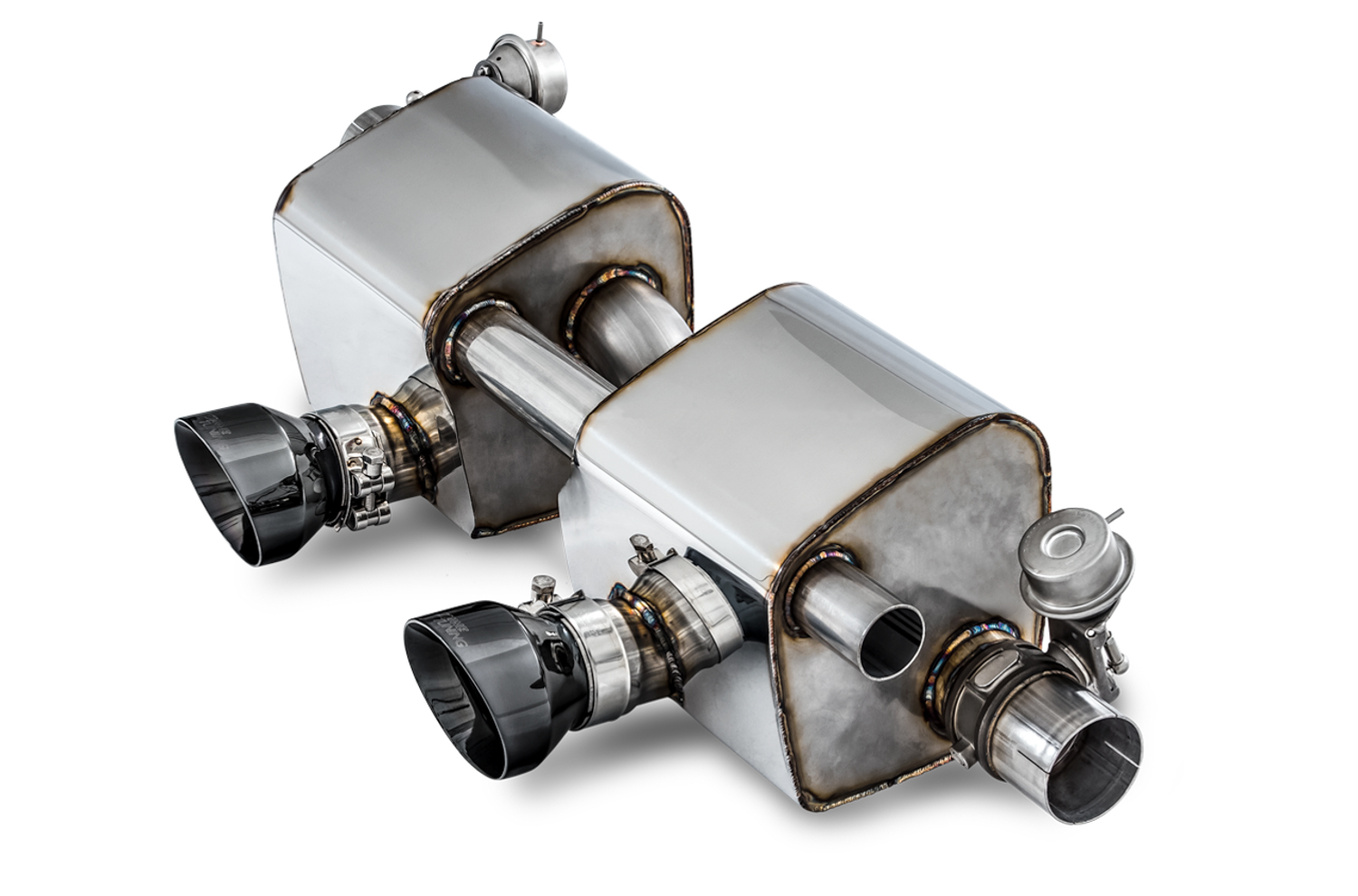 AWE SwitchPath™ Exhaust for 991.2 Carrera / S / GTS with PSE - Diamond Black Tips 3025-33018