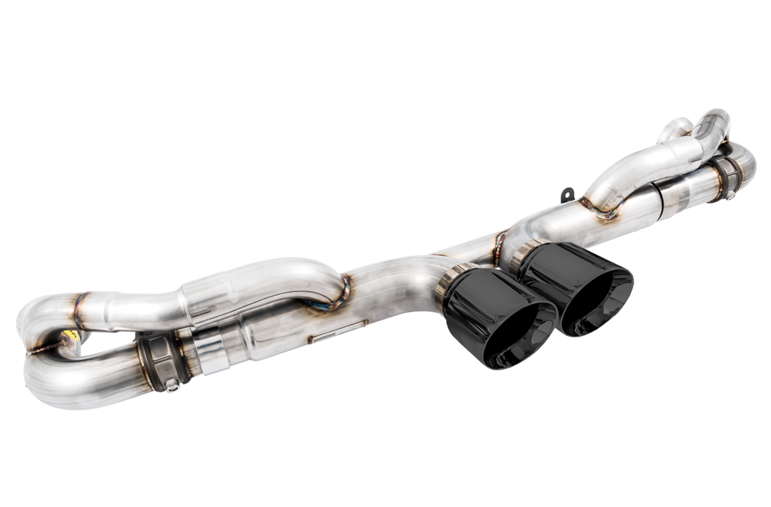 AWE SwitchPath™ Exhaust for Porsche 991.1 / 991.2 GT3 / RS - Diamond Black Tips 3025-33016