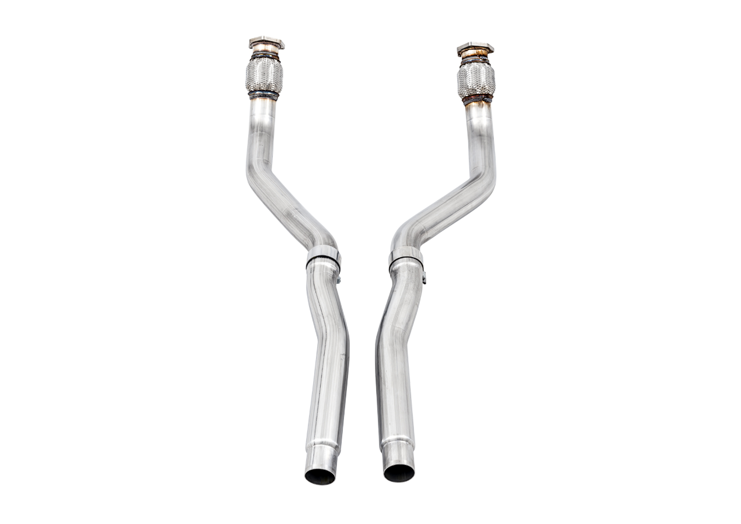 AWE Non-Resonated Downpipes for Audi 3.0T 3220-11010