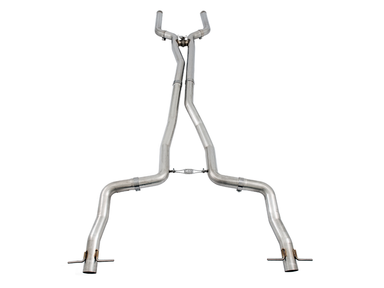 AWE Track Edition Exhaust System for '19-'21 Mercedes-Benz W205 AMG C63/S Coupe (no tips) 3020-11035