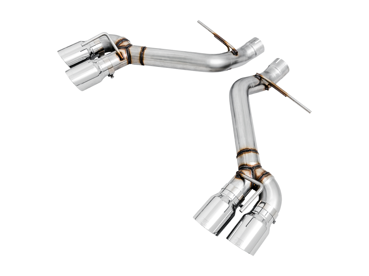 AWE Track Edition Axle-back Exhaust for Gen6 Camaro SS / ZL1 / LT1 - Chrome Silver Tips (Quad Outlet) 3020-42067