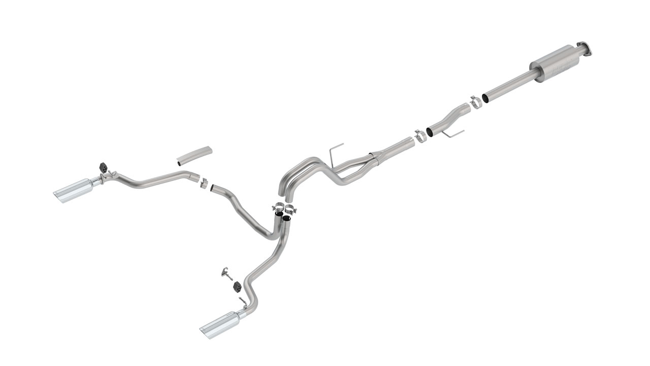 Borla Atak Cat-Back for 2015-2020 Ford F150 140616